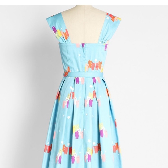 BNWT Modcloth Collectif Cat Dress UK Size 14 - Picture 3 of 7